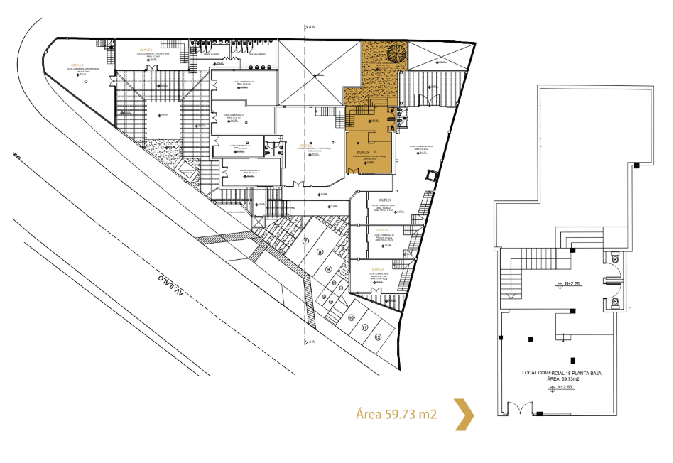 Local comercial planta 1, Local 18