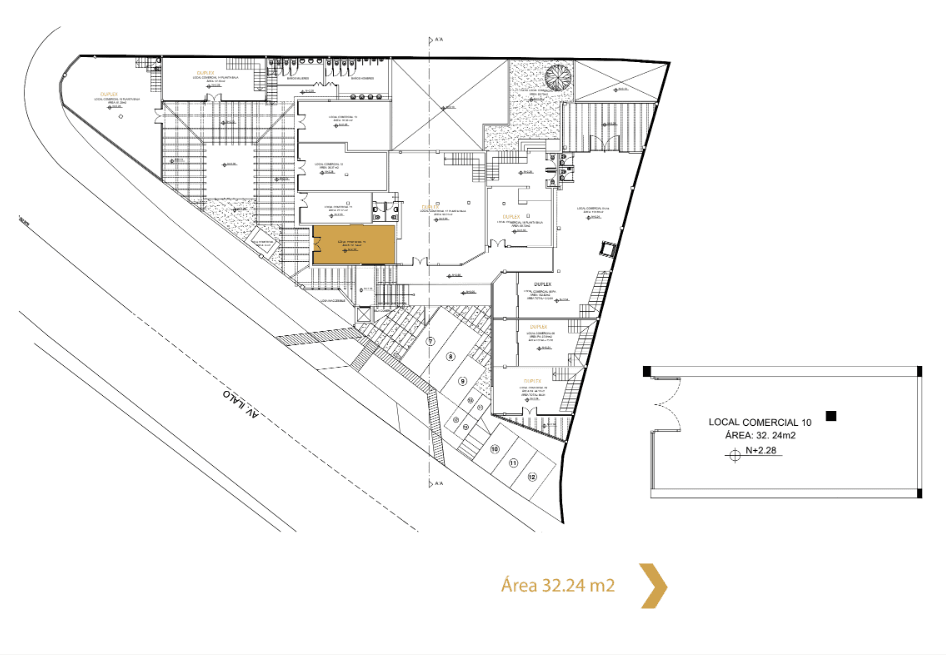 Local comercial planta 1, Local 10