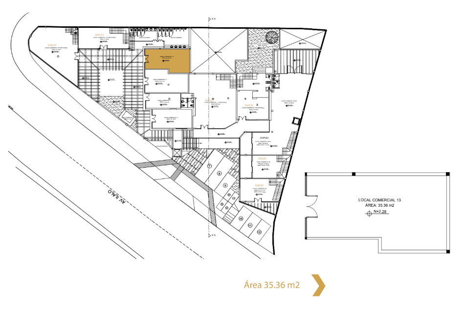 Local comercial planta 1, Local 13
