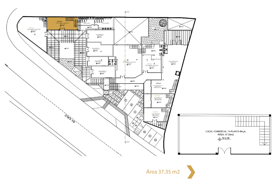 Local comercial planta 1, Local 14