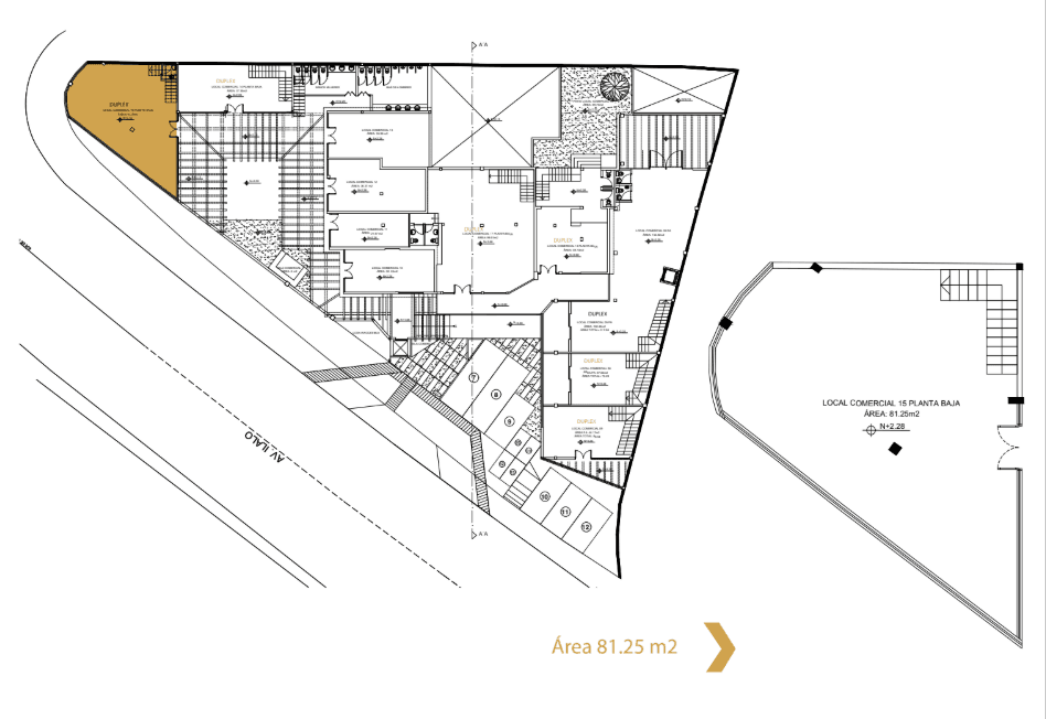 Local comercial planta 1, Local 15